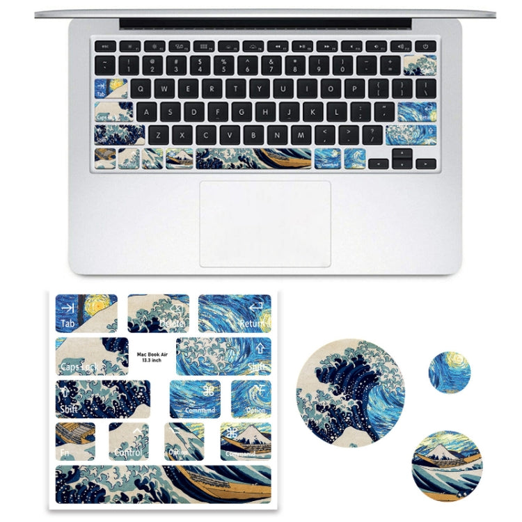 5 miếng dán bàn phím laptop PVC cho Macbook Air