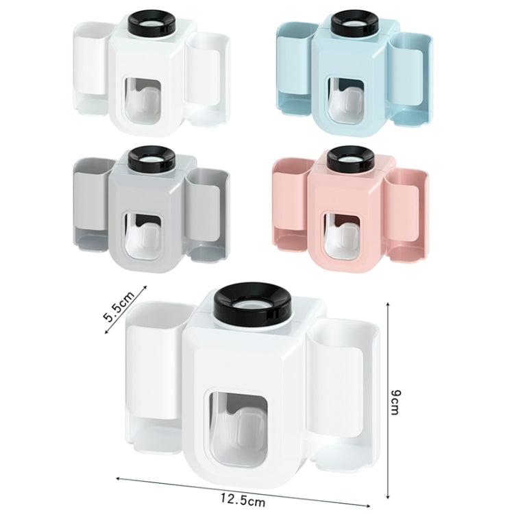 Giá Đỡ Bàn Chải Đánh Răng Điện, Ống Bóp Kem Đánh Răng Tự Động, Giá Đỡ Kem Đánh Răng Gắn Tường Nhà Tắm