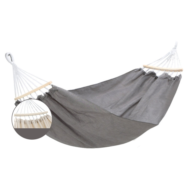 KLY829 Camping Indoor Hammock Outdoor Swing, Style:, Classic Single Beige, Classic Single Gray, Classic Dual Beige, Classic Dual Gray, Single Reinforcement Anti-rollover Beige, Double Reinforcement Anti-rollover Beige