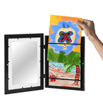 Khung tranh nghệ thuật trẻ em mở mặt trước bằng nam châm Frametory cho áp phích, ảnh, tranh vẽ, tranh sơn, gỗ, nhựa