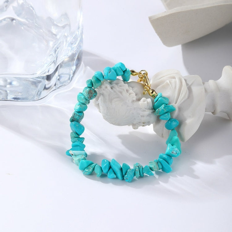 Vòng tay, vòng chân nữ phong cách Boho hạt sỏi tự nhiên