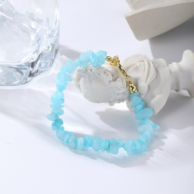 Vòng tay, vòng chân nữ phong cách Boho hạt sỏi tự nhiên