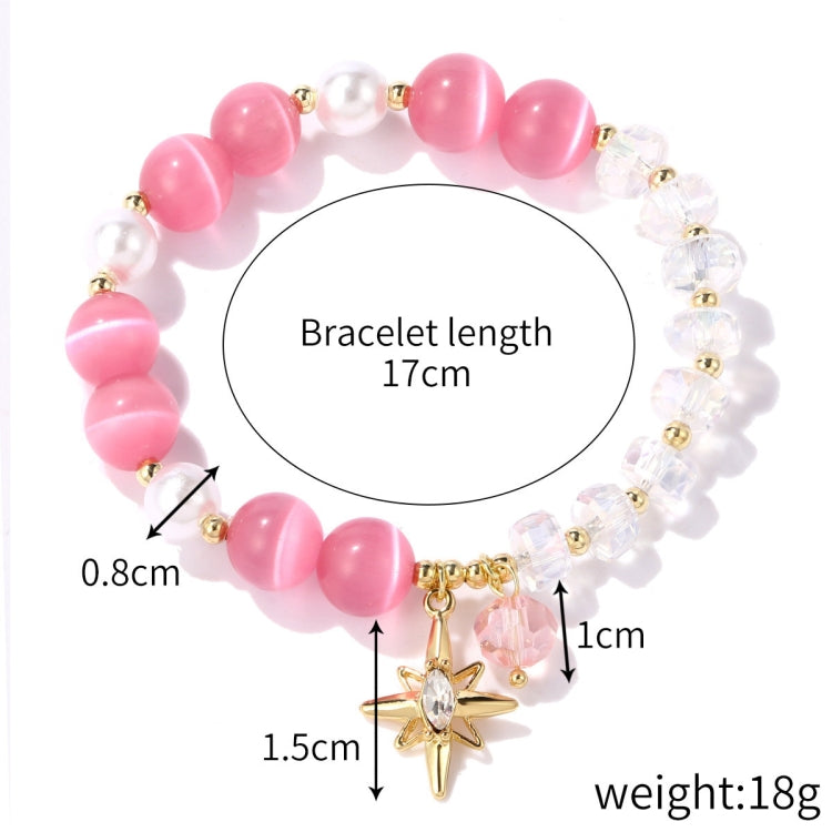 Vòng tay hạt pha lê tự nhiên cho nữ, S2204-3 Opal hồng, S2204-2 Opal xanh, S2204-6 Cam + Bướm, S2204-5 Opal hồng, S2203-1 Hồng + Hoa hồng, S2203-2 Xanh + Hoa hồng, S2203-7 Hồng + Chìa khóa