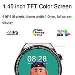 Đồng hồ thể thao chống nước ST5 MAX 1.45 inch ghi âm thông minh, phát thanh giọng nói, gọi điện