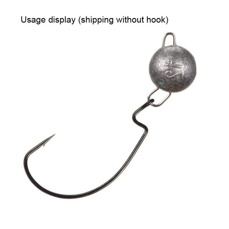 10 cái chì móc câu nhanh, chì móc câu lộn ngược, trọng lượng: 3g, 3g, 5g, 7g, 10g, 12g, 14g, 18g, 21g