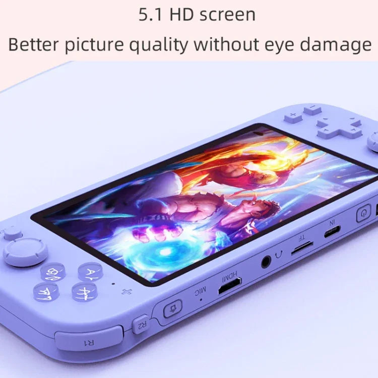 Máy chơi game cầm tay RG3000 hỗ trợ tay cầm đôi, máy chơi game mini, RG3000 màu hồng, RG3000 màu xám, RG3000 màu tím, RG3000 màu xanh lá, RG3000 màu vàng