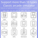 Máy chơi game cầm tay RG3000 hỗ trợ tay cầm đôi, máy chơi game mini, RG3000 màu hồng, RG3000 màu xám, RG3000 màu tím, RG3000 màu xanh lá, RG3000 màu vàng