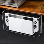 035 cho máy chơi game Nintendo Switch/OLED, đế phát sáng chống bụi, Thông số:, Đế đèn, Trong suốt, Nhãn trắng, Nhãn đen, Tay cầm, Jet Warrior, Noble, Gengar