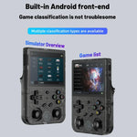 Máy chơi game cầm tay RG353V 3.5 inch, máy chơi game không dây Android 11 Linux OS, Chỉ máy, 64G 15.000 trò chơi, 128G 25.000 trò chơi, 256G 35.000 trò chơi