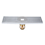 Ống thoát sàn đồng nguyên chất kéo dài 8x30cm, Kiểu dáng:, K8034 mạ chrome + hàng thẳng màu đen, K8034 mạ chrome + tự niêm phong đồng, K8034 mạ chrome + niêm phong nước sâu 5.5, K8034 mạ chrome + treo từ tính, K8035 bàn chải niken + hàng thẳng màu đen...