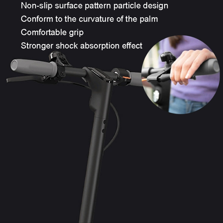 1 đôi bao tay cầm silicone cho xe scooter điện Ninebot F30/F40, bao tay cầm