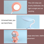 L-220903 Đèn học bảo vệ mắt phi hành gia LED sạc lại, L-220903 Hồng, L-220903 Trắng, L-220903 Xanh dương