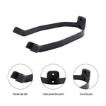 Phụ kiện Xe scooter điện Xiaomi M365, chắn bùn+giá đỡ+đèn hậu, màu đen có cờ lê, màu đen không có cờ lê