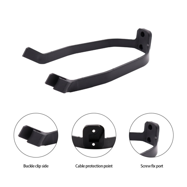 Phụ kiện Xe scooter điện Xiaomi M365, chắn bùn+giá đỡ+đèn hậu, màu đen có cờ lê, màu đen không có cờ lê