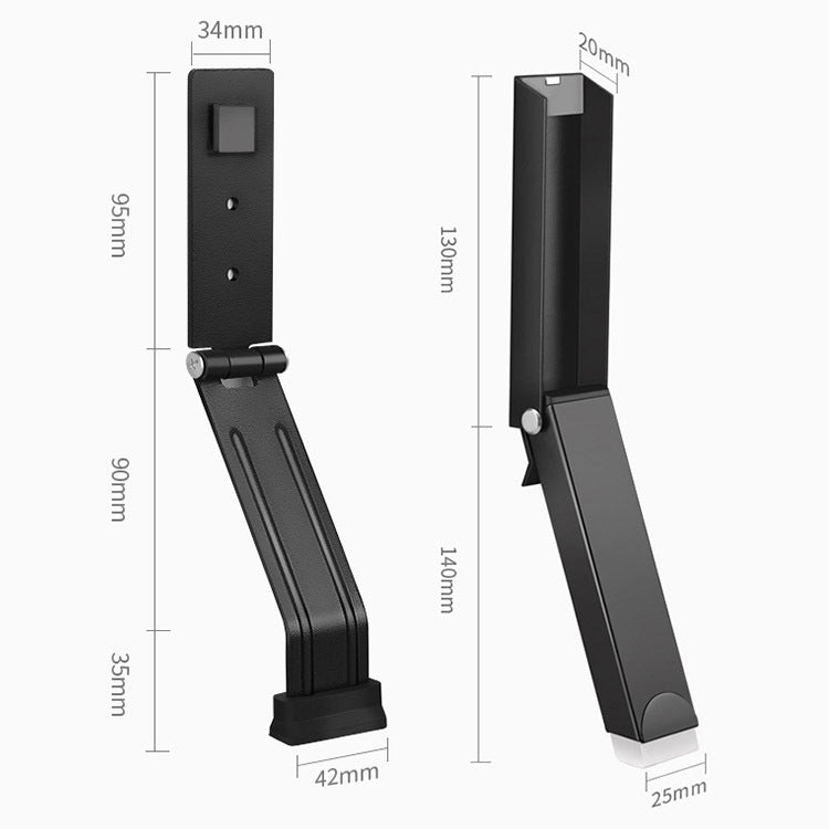 Magnetic Door Stopper Pedal Opening And Closing Door Catch For Bottom of Door, Magnetic Door Stopper Black, Magnetic Door Stopper White