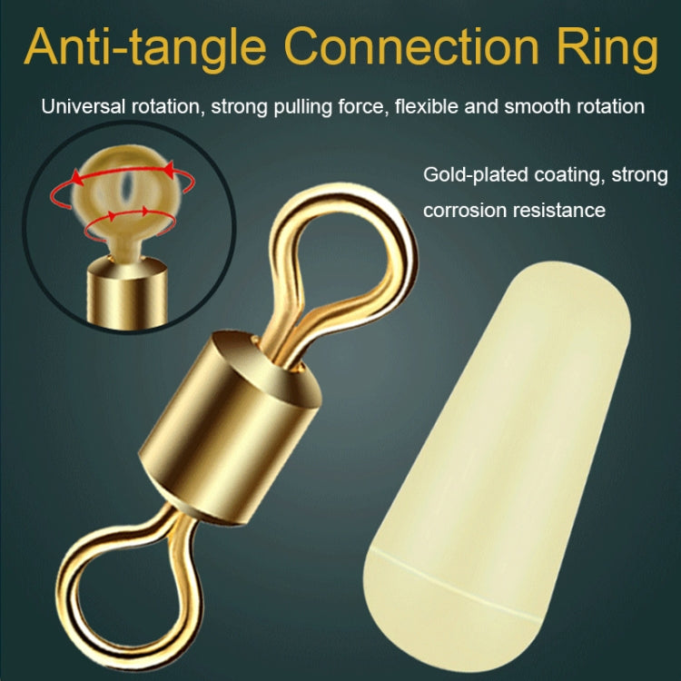 Bộ 2 dây câu cá ngoài trời chống rối, dây trong suốt có vết chấm, có thang đo, dài 3.6m, 4.5m, 5.4m, 6.3m, 7.2m
