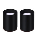 Bộ 2 miếng đệm chân nâng cao đồ nội thất bằng thép carbon, Kiểu dáng:, Tròn 4x5cm (Đen), Tròn 4x5cm (Nâu), Tròn 6x5cm (Đen), Tròn 6x5cm (Nâu), Tròn 6x10cm (Đen), Tròn 6x10cm (Nâu), Vuông 4x5cm (Đen), Vuông 4x5cm (Nâu)