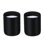 Bộ 2 miếng đệm chân nâng cao đồ nội thất bằng thép carbon, Kiểu dáng:, Tròn 4x5cm (Đen), Tròn 4x5cm (Nâu), Tròn 6x5cm (Đen), Tròn 6x5cm (Nâu), Tròn 6x10cm (Đen), Tròn 6x10cm (Nâu), Vuông 4x5cm (Đen), Vuông 4x5cm (Nâu)
