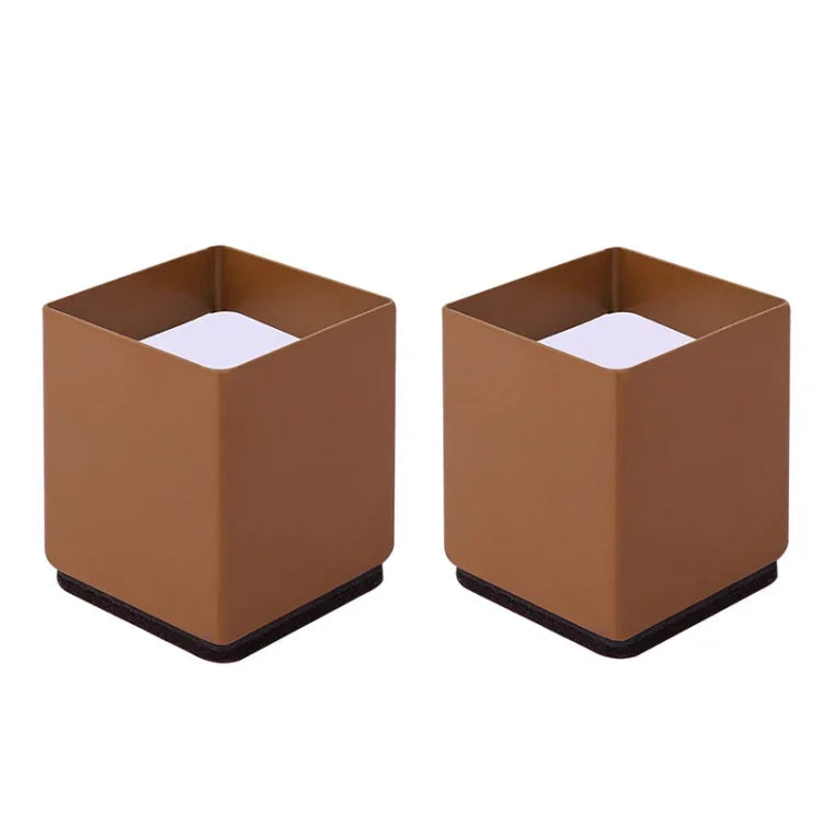 Bộ 2 miếng đệm chân nâng cao đồ nội thất bằng thép carbon, Kiểu dáng:, Tròn 4x5cm (Đen), Tròn 4x5cm (Nâu), Tròn 6x5cm (Đen), Tròn 6x5cm (Nâu), Tròn 6x10cm (Đen), Tròn 6x10cm (Nâu), Vuông 4x5cm (Đen), Vuông 4x5cm (Nâu)