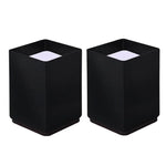Bộ 2 miếng đệm chân nâng cao đồ nội thất bằng thép carbon, Kiểu dáng:, Tròn 4x5cm (Đen), Tròn 4x5cm (Nâu), Tròn 6x5cm (Đen), Tròn 6x5cm (Nâu), Tròn 6x10cm (Đen), Tròn 6x10cm (Nâu), Vuông 4x5cm (Đen), Vuông 4x5cm (Nâu)