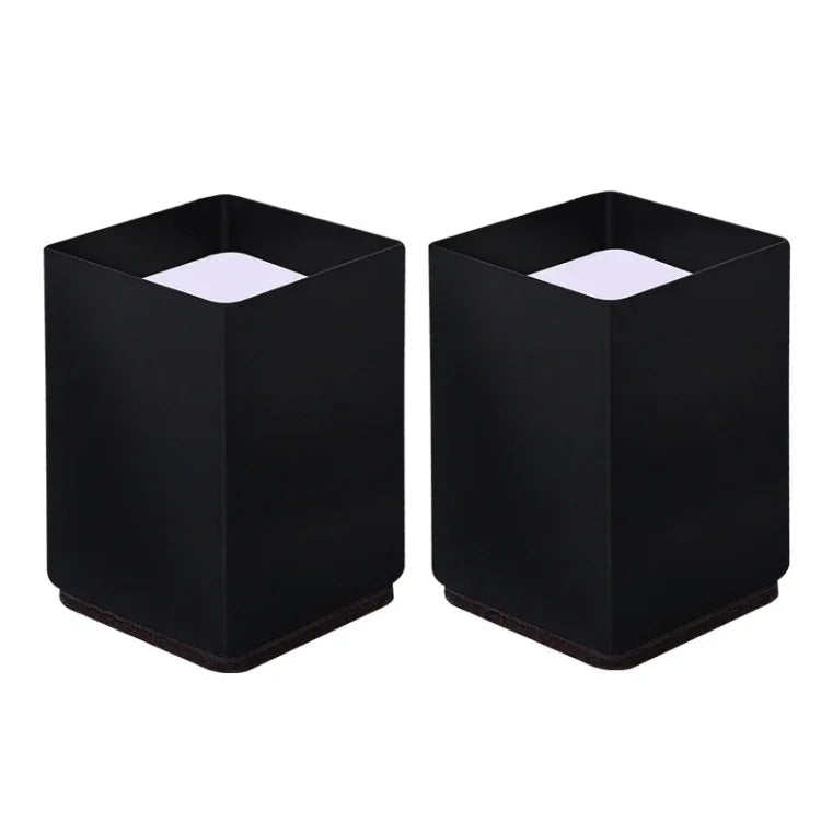 Bộ 2 miếng đệm chân nâng cao đồ nội thất bằng thép carbon, Kiểu dáng:, Tròn 4x5cm (Đen), Tròn 4x5cm (Nâu), Tròn 6x5cm (Đen), Tròn 6x5cm (Nâu), Tròn 6x10cm (Đen), Tròn 6x10cm (Nâu), Vuông 4x5cm (Đen), Vuông 4x5cm (Nâu)