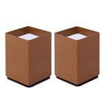 Bộ 2 miếng đệm chân nâng cao đồ nội thất bằng thép carbon, Kiểu dáng:, Tròn 4x5cm (Đen), Tròn 4x5cm (Nâu), Tròn 6x5cm (Đen), Tròn 6x5cm (Nâu), Tròn 6x10cm (Đen), Tròn 6x10cm (Nâu), Vuông 4x5cm (Đen), Vuông 4x5cm (Nâu)