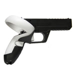 Bộ tay cầm bắn chắc chắn cho bộ điều khiển Meta Quest 2 VR, 1 cặp, màu đen
