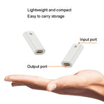 Bộ chuyển đổi sạc bút cảm ứng cho Apple Pencil 1/2, 8 chân cái sang 8 chân cái, 8 chân cái sang Type-C/USB-C cái