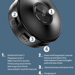 Tai nghe Bluetooth loa rung stereo truyền âm qua xương M1S, M1S Đen, M1S Hồng, M1S Đỏ, M1S Xanh lá