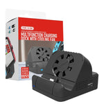 Bộ chuyển đổi phát video HDMI quạt làm mát đế sạc cho Nintendo Switch / Switch OLED SW300, đế sạc quạt làm mát