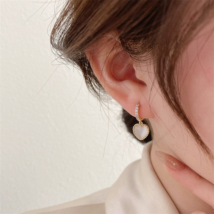 Bông tai đá mắt mèo hình bướm trái tim giọt nước zircon kim cương, EH1069, EH1071, EH1476, EH1479, EH1093, EH1350, EH0702, EH1264, EH1207, EH1286, EH1357, EH1379