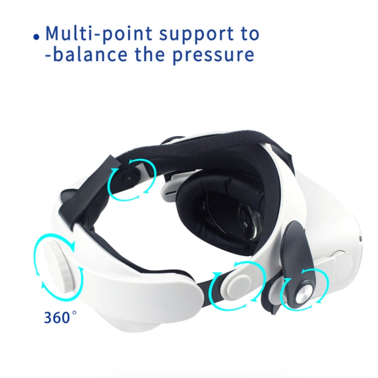 Dây đeo đầu Elite điều chỉnh tăng sự thoải mái cho kính Meta Quest 2 VR, dây đeo điều chỉnh