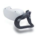 Mặt nạ mắt chống mồ hôi cho tai nghe VR Meta Quest 2, Giá đỡ giao diện khuôn mặt VR, Mặt nạ mắt chống mồ hôi (Đen)