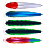 Mồi giả chìm câu xa HENGJIA Minnow, dài 9.5cm nặng 15g, dài 12cm nặng 32g