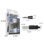 Dành cho PS4 / PS5 / PC HS-PS5101 Bộ chuyển đổi Bluetooth 5.0 Bộ thu âm thanh Bộ phát tai nghe không dây, Bộ phát tai nghe
