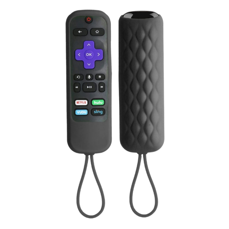 Vỏ silicone điều khiển từ xa 2 cái cho TCL Roku 3600R/3900/Voice RCAL7R