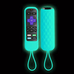 Vỏ silicone điều khiển từ xa 2 cái cho TCL Roku 3600R/3900/Voice RCAL7R