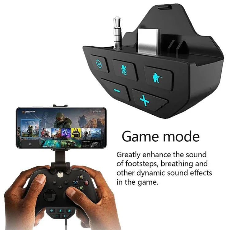 Bộ chuyển đổi tai nghe 3.5mm tăng cường âm thanh tay cầm game Microsoft Xbox One S / X / Elite HS-XO193A, cho Xbox One S / X / Elite