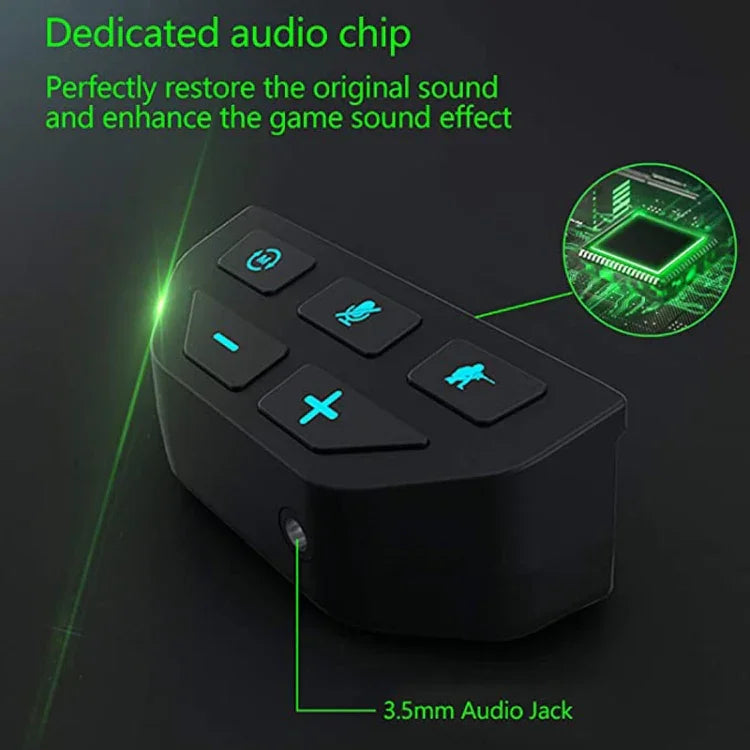 Bộ chuyển đổi tai nghe 3.5mm tăng cường âm thanh tay cầm game Microsoft Xbox One S / X / Elite HS-XO193A, cho Xbox One S / X / Elite