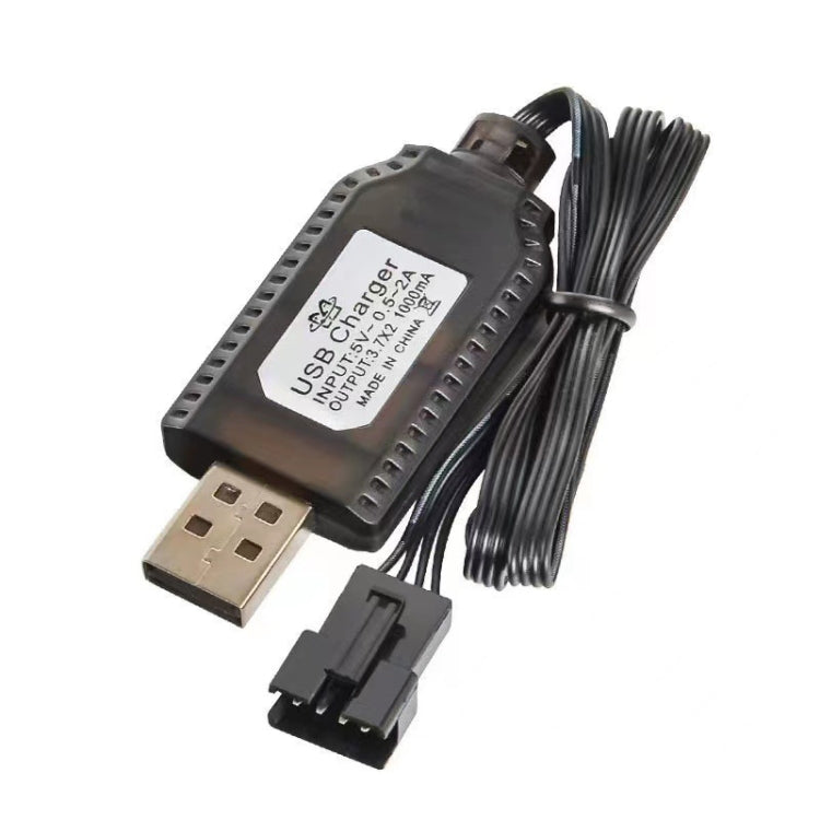 Cáp sạc máy bay bốn trục chip thông minh USB 3.7V x 2