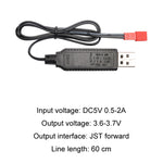 Cáp sạc pin USB bảo vệ chip thông minh 3.7V