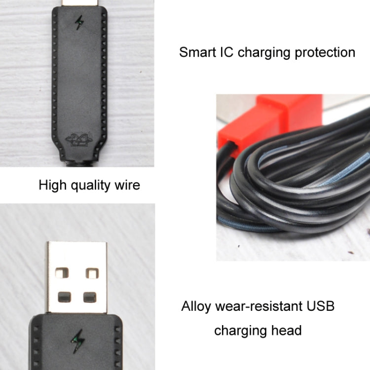 Cáp sạc pin USB bảo vệ chip thông minh 3.7V