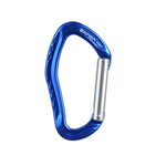 XINDA 22KN Móc khóa nhôm leo núi khóa nhanh thẳng có lò xo, XD-8126 (xanh dương), XD-8126 (đen), XD-8126 (đỏ), XD-8126 (cam), XD-8126 (bạc)
