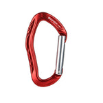 XINDA 22KN Móc khóa nhôm leo núi khóa nhanh thẳng có lò xo, XD-8126 (xanh dương), XD-8126 (đen), XD-8126 (đỏ), XD-8126 (cam), XD-8126 (bạc)