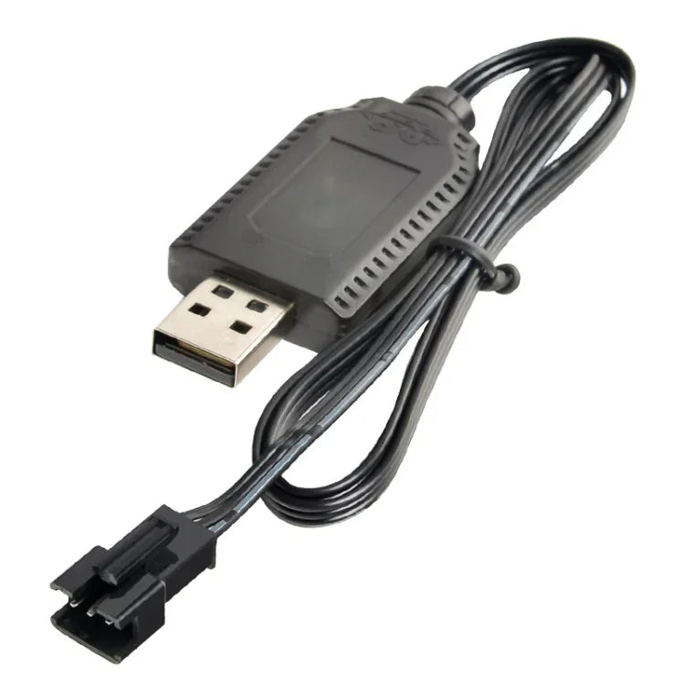 Cáp sạc pin lithium USB 7.4V có chip bảo vệ thông minh