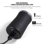 Máy Cạo Râu Điện Kích Thước Túi Có Thể Giặt USB Sạc Lại Dành Cho Nam, Màu Đen, Màu Xanh Lá