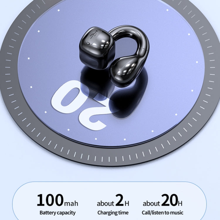 Tai nghe Bluetooth kẹp tai chống nước IPX5 M10, Kiểu:, M10 Đơn Đen, M10 Đơn Trắng, M10 Đơn Hồng, M10 Đơn Màu Da, M10 Đơn Xanh Lá, M10 Đôi Xanh Lá, M10 Đôi Màu Da, M10 Đôi Đen, M10 Đôi Trắng, M10 Đôi Hồng