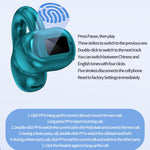 Tai nghe Bluetooth kẹp tai chống nước IPX5 M10, Kiểu:, M10 Đơn Đen, M10 Đơn Trắng, M10 Đơn Hồng, M10 Đơn Màu Da, M10 Đơn Xanh Lá, M10 Đôi Xanh Lá, M10 Đôi Màu Da, M10 Đôi Đen, M10 Đôi Trắng, M10 Đôi Hồng