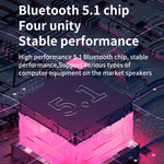 A2 NFC 5.1 Bluetooth Bộ thu phát nhận USB/Thẻ TF/AUX/RCA, A2