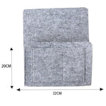 Túi lưu trữ nỉ B05006, túi treo bên giường, túi đựng rác bên ghế sofa, túi lưu trữ bên giường ngủ
